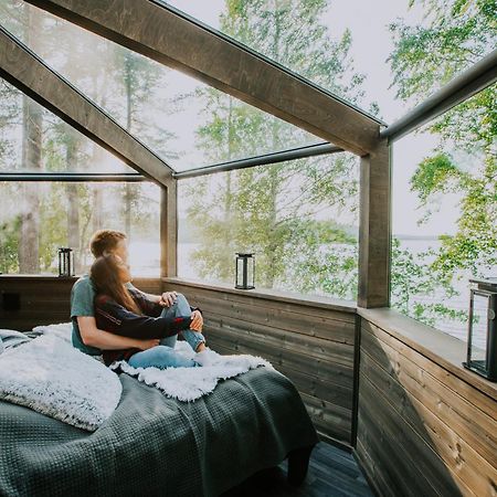 Revontuli Resort Glass Igloos Hankasalmi Ngoại thất bức ảnh