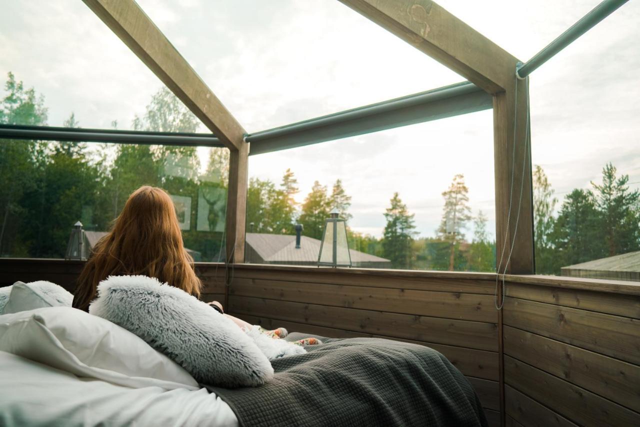 Revontuli Resort Glass Igloos Hankasalmi Ngoại thất bức ảnh