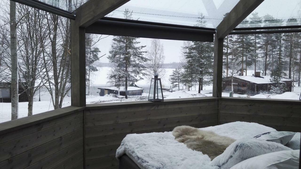 Revontuli Resort Glass Igloos Hankasalmi Ngoại thất bức ảnh